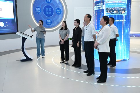 宜兴市人大常委会辅导一行参访MYBALL迈博股份